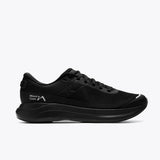Mount to Coast P1 Black Running Shoe - Side View #Color_black