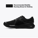 Mount to Coast P1 black running shoe, Recommended Stability #Color_black