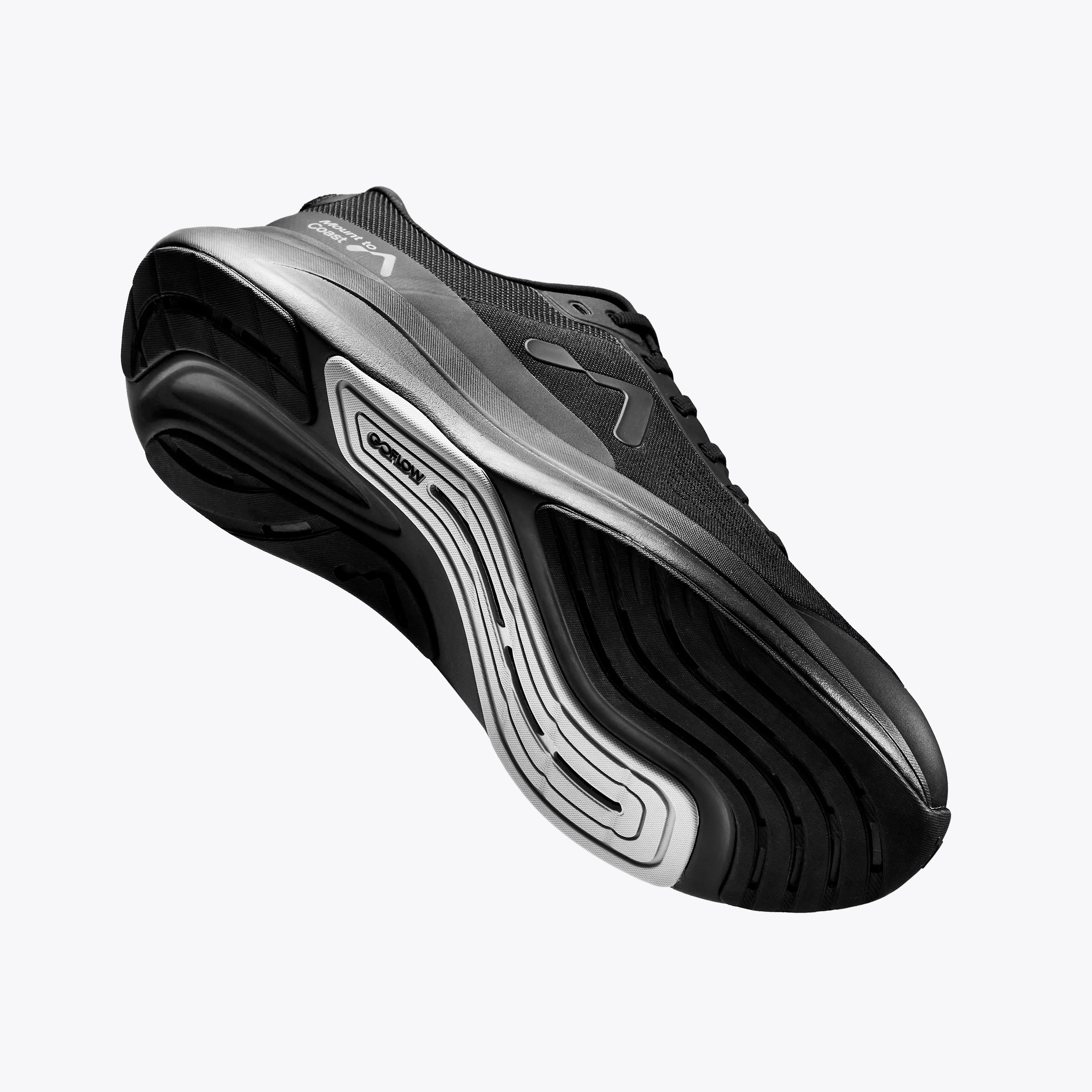 Mount to Coast P1 running shoe - sole detail #Color_black
