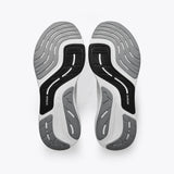 Mount to Coast running shoe sole, GOFLOW design for performance. #Color_white